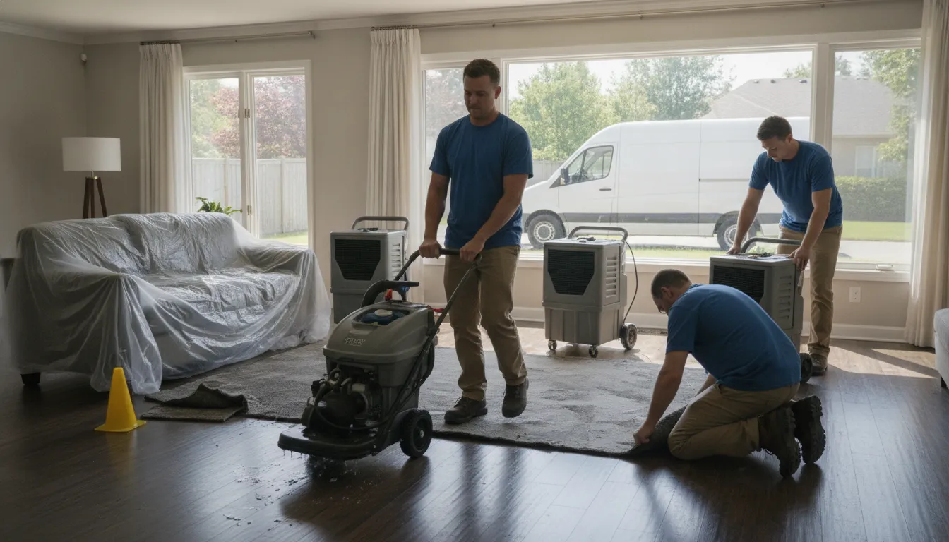 Water Damage in East Liverpool